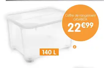 b&m Coffre de rangement gigabox offre