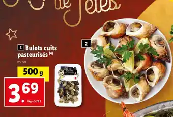 Lidl 2 Bulots cuits pasteurisés (4) offre