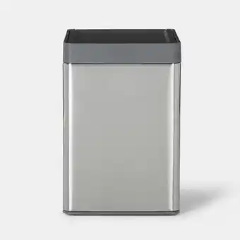 Castorama Poubelle à ouverture tactile goodhome kora 15l offre