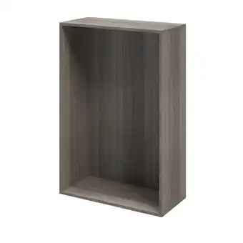 Castorama Caisson effet chêne grisé goodhome atomia h. 112,5 x l. 75 x p. 35 cm offre