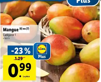 Lidl Mangue offre