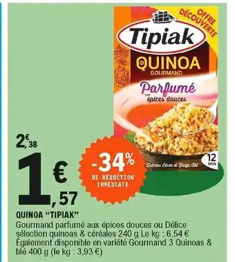 E.Leclerc Quinoa tipiak offre