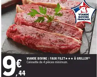 E.Leclerc Faux filet à Griller offre