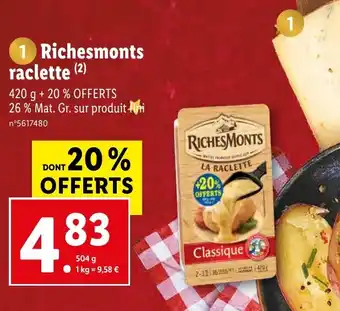 Lidl 1 Richesmonts raclette (2) offre