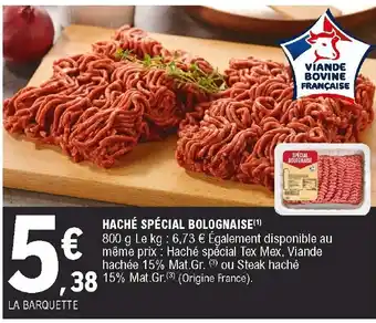 E.Leclerc Haché spécial Bolognaise offre