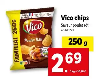 Lidl Vico chips offre