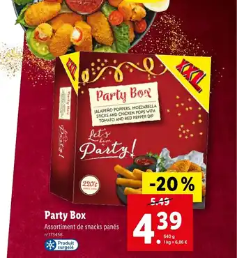 Lidl Party Box offre