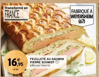 FEUILLETÉ AU SAUMON PIERRE SCHMIDT