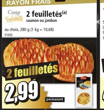 Norma 2 feuilletés offre