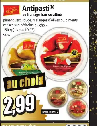 Norma Antipasti offre