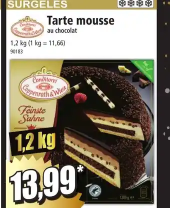 Norma Tarte mousse offre
