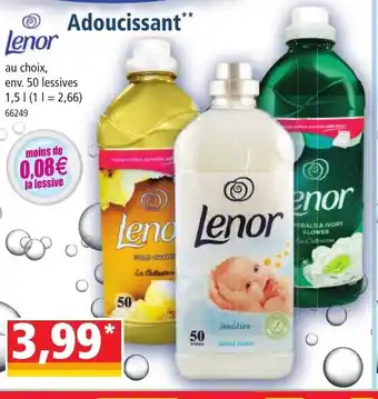 Norma Lenor Adoucissant offre