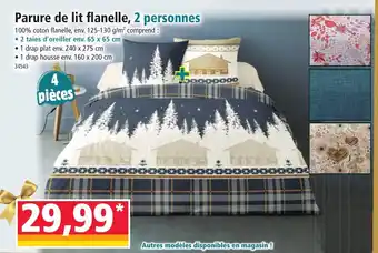 Norma Parure de lit flanelle offre