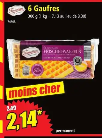 Norma 6 Gaufres offre