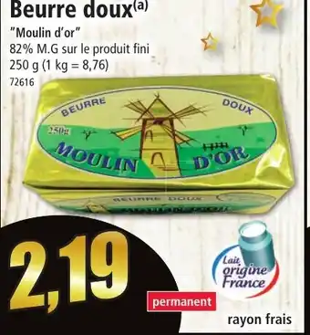 Norma Beurre doux offre