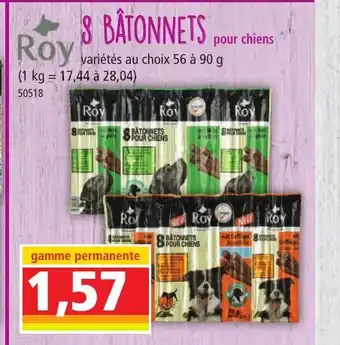 Norma 8 BATONNETS pour chiens offre