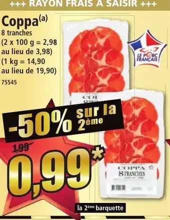 Norma COPPA offre