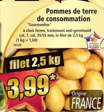 Norma Pommes de terre de consommation offre