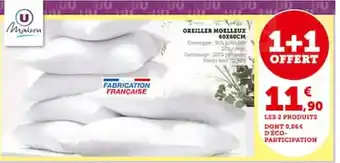 Hyper U Oreiller moelleux offre