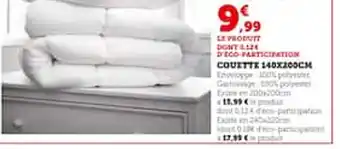 Hyper U Couette offre