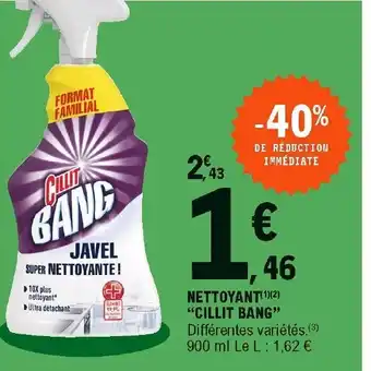 E.Leclerc Nettoyant Cillit Bang offre