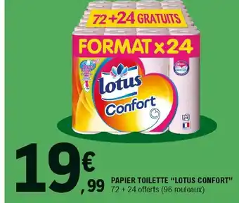 Papier Toilette Lotus Confort