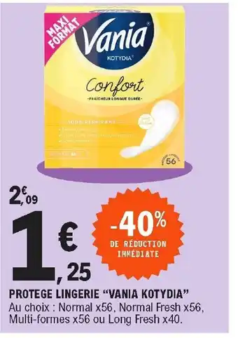 E.Leclerc Protege lingerie Vania Kotydia offre