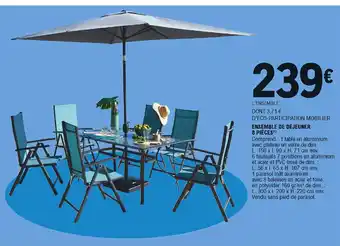 E.Leclerc Ensemble de déjeuner 8 pièces offre