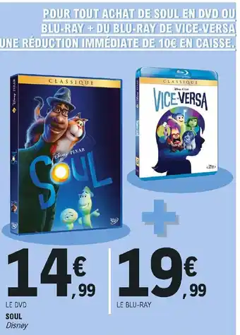 E.Leclerc Soul Disney offre