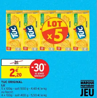 Intermarché TUC ORIGINAL LU offre