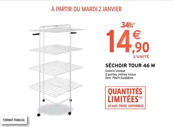 Intermarché SÉCHOIR TOUR 46 M offre