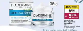 Crème de jour Lift+Algo rétinol Diadermine