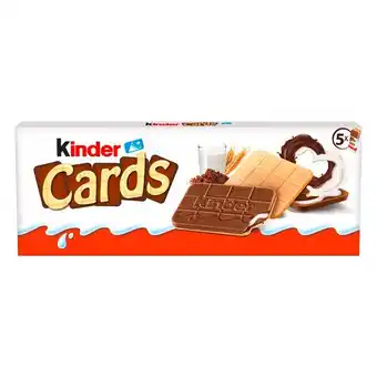 Carrefour Market Kinder cards offre