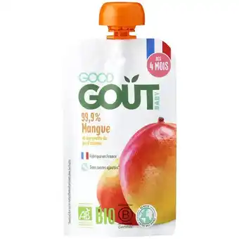 Carrefour Market Good gout gourde aux fruits bio offre