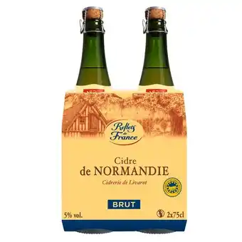 Carrefour Market Reflets de france cidre de normandie i.g.p offre