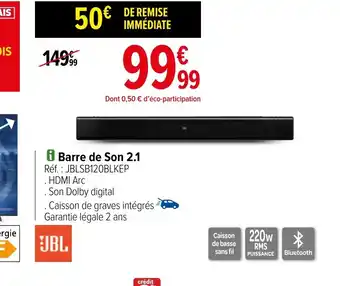 Carrefour Barre de Son 2.1 offre