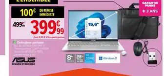 Carrefour i Ordinateur portable ASUS offre