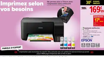Carrefour Imprimante multifonction offre