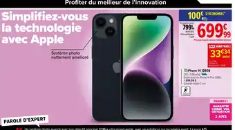 Carrefour i iPhone 14 128GB offre
