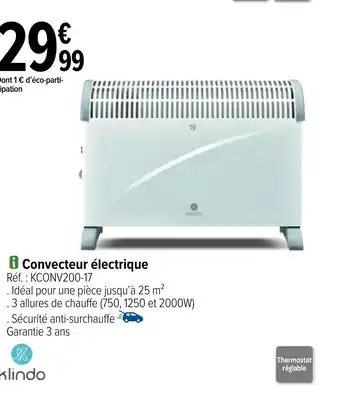 Carrefour i Convecteur électrique offre
