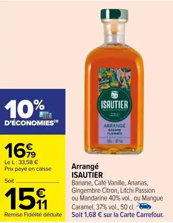 Carrefour Arrangé ISAUTIER offre