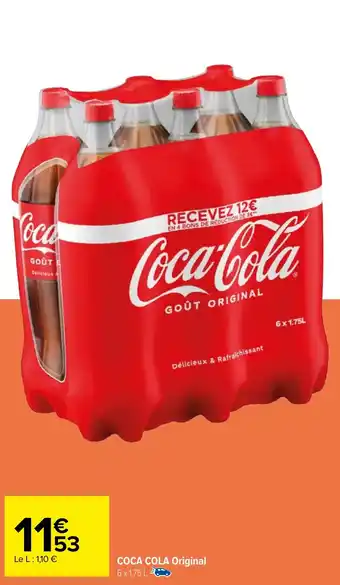 Carrefour COCA COLA Original offre