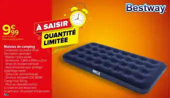 Carrefour Matelas de camping offre