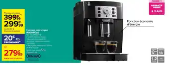 Carrefour Expresso avec broyeur MAGNIFICAS offre