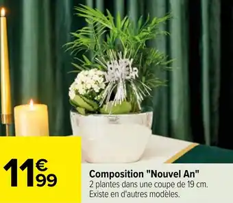 Carrefour Composition "Nouvel An" offre
