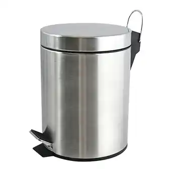 Bricorama Poubelle de salle de bain inox 5l offre