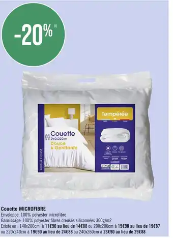 Couette microfibre