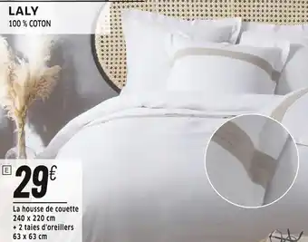 Cora x Carrefour Parure de lit laly offre