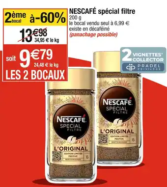 Cora x Carrefour Nescafé nescafé spécial filtre offre