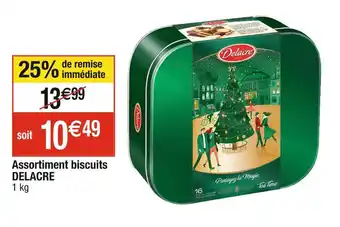Cora x Carrefour Delacre assortiment biscuits offre